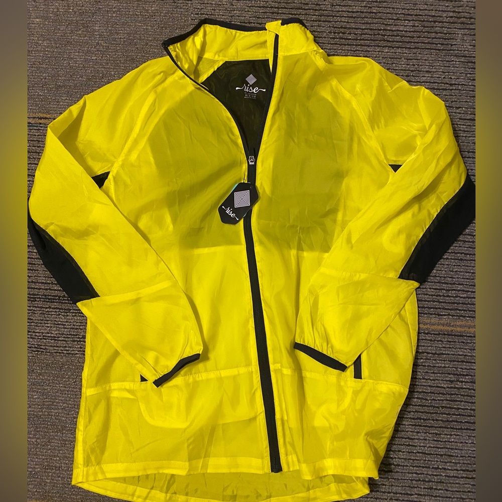 Lularoe Determined Jacket Yellow and Black Size Medium